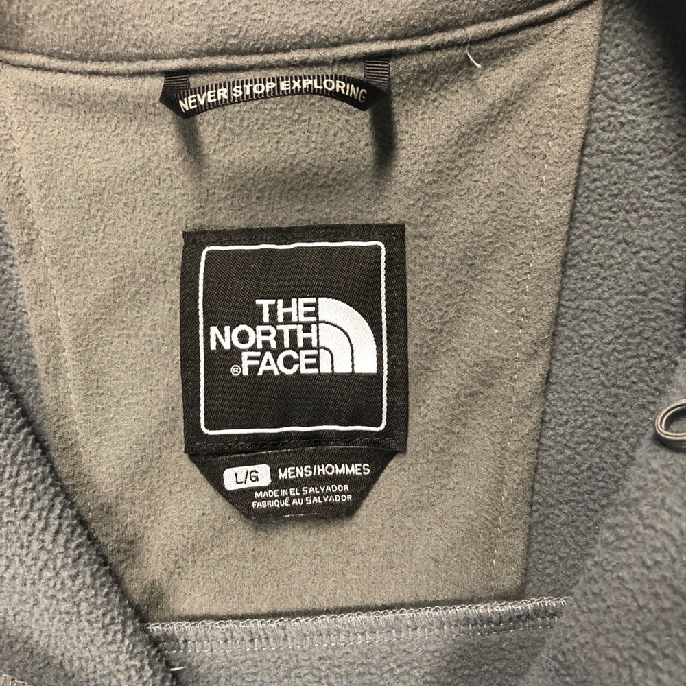 The North Face Gray Full-Zip Jacket Size Large - Picture 8 of 8